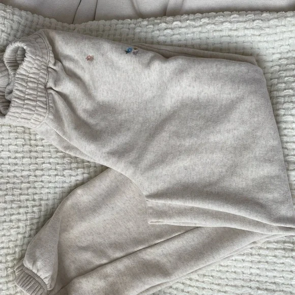 ‼️SOLD‼️set of two - American Eagle Floral detail sweat suit - Picture 2 of 5